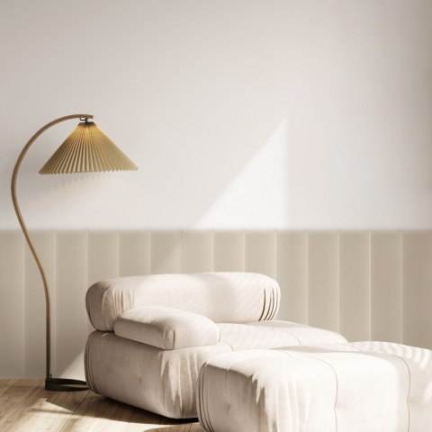 Panel Tapicerowany Magic Velvet Kremowy Panel Tapicerowany Magic Velvet Kremowy