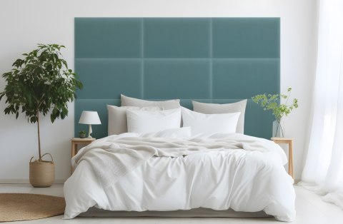 Panel Tapicerowany Magic Velvet Lazurowy Panel Tapicerowany Magic Velvet Lazurowy