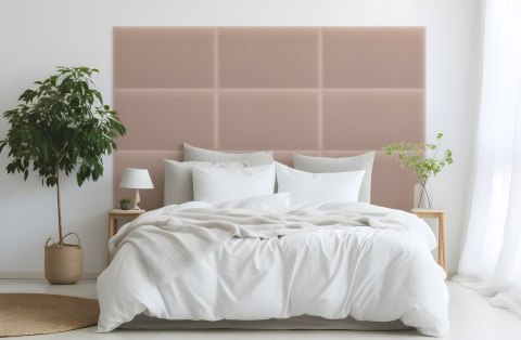 Panel Tapicerowany Magic Velvet Pudrowy Róż Panel Tapicerowany Magic Velvet Pudrowy Róż