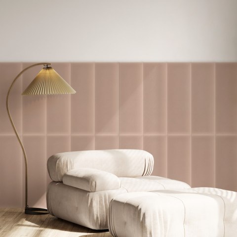 Panel Tapicerowany Magic Velvet Pudrowy Róż Panel Tapicerowany Magic Velvet Pudrowy Róż