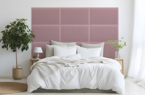 Panel Tapicerowany Magic Velvet Różowy Panel Tapicerowany Magic Velvet Różowy