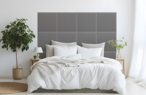 Panel Tapicerowany Magic Velvet Szary Panel Tapicerowany Magic Velvet Szary