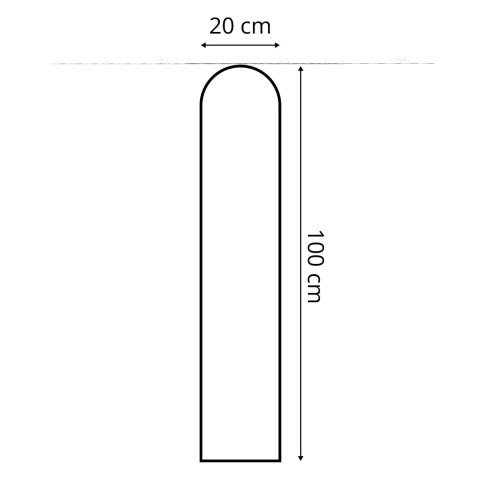 Panel Tapicerowany Magic Velvet Żółty 20cm Panel Tapicerowany Magic Velvet Żółty 20cm