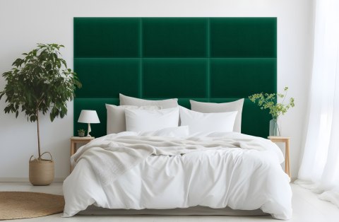 Panel Tapicerowany Magic Velvet Butelkowa Zieleń Panel Tapicerowany Magic Velvet Butelkowa Zieleń