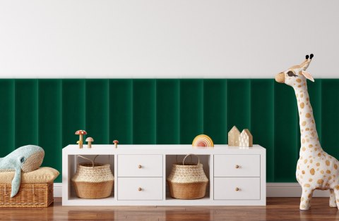 Panel Tapicerowany Magic Velvet Butelkowa Zieleń Panel Tapicerowany Magic Velvet Butelkowa Zieleń