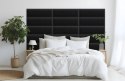 Panel Tapicerowany Magic Velvet Czarny Panel Tapicerowany Magic Velvet Czarny