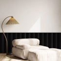 Panel Tapicerowany Magic Velvet Czarny Panel Tapicerowany Magic Velvet Czarny