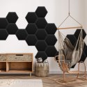 Panel Tapicerowany Magic Velvet Czarny Panel Tapicerowany Magic Velvet Czarny