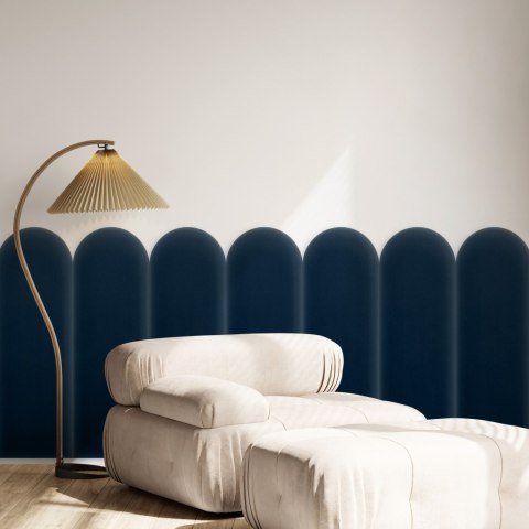 Panel Tapicerowany Magic Velvet Granatowy 20cm Panel Tapicerowany Magic Velvet Granatowy 20cm