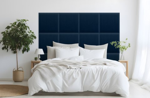 Panel Tapicerowany Magic Velvet Granatowy Panel Tapicerowany Magic Velvet Granatowy