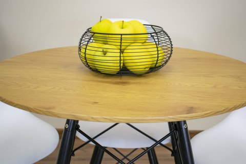 Stół TODI Okrągły 80cm - dąb Stół TODI Okrągły 80cm - dąb